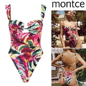 Montce Multicolor Tropical One Piece Swimsuit